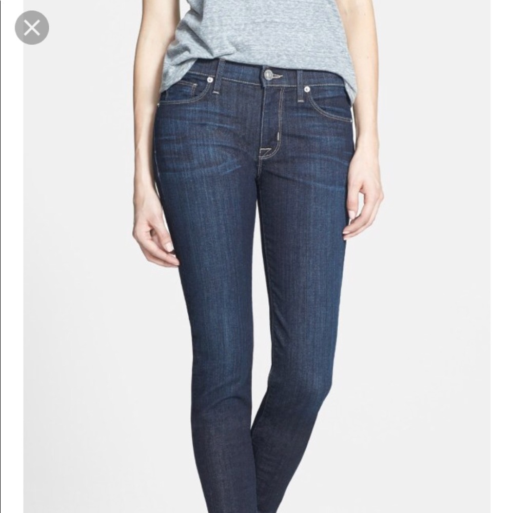 Hudson Jeans Colette Midrise Skinny Size 26 EUC